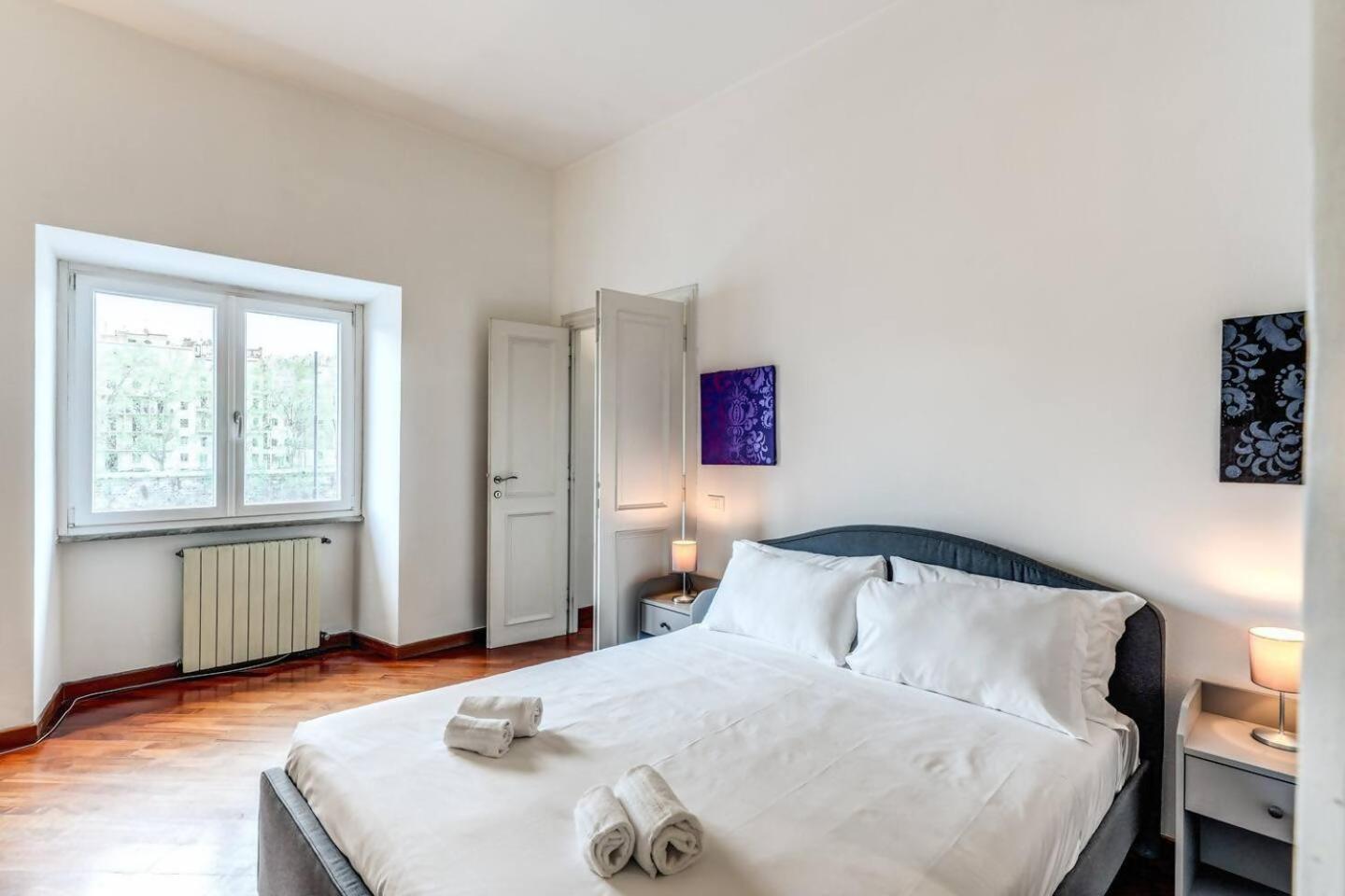 Splendid Flat On The Tiber River Rzym Zewnętrze zdjęcie